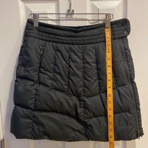 Marmot insulated down skirt.